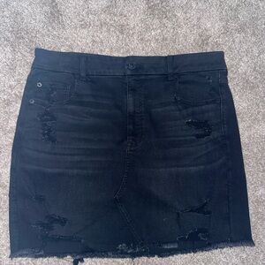 American Eagle Outfitters Black Mini Pencil Skirt